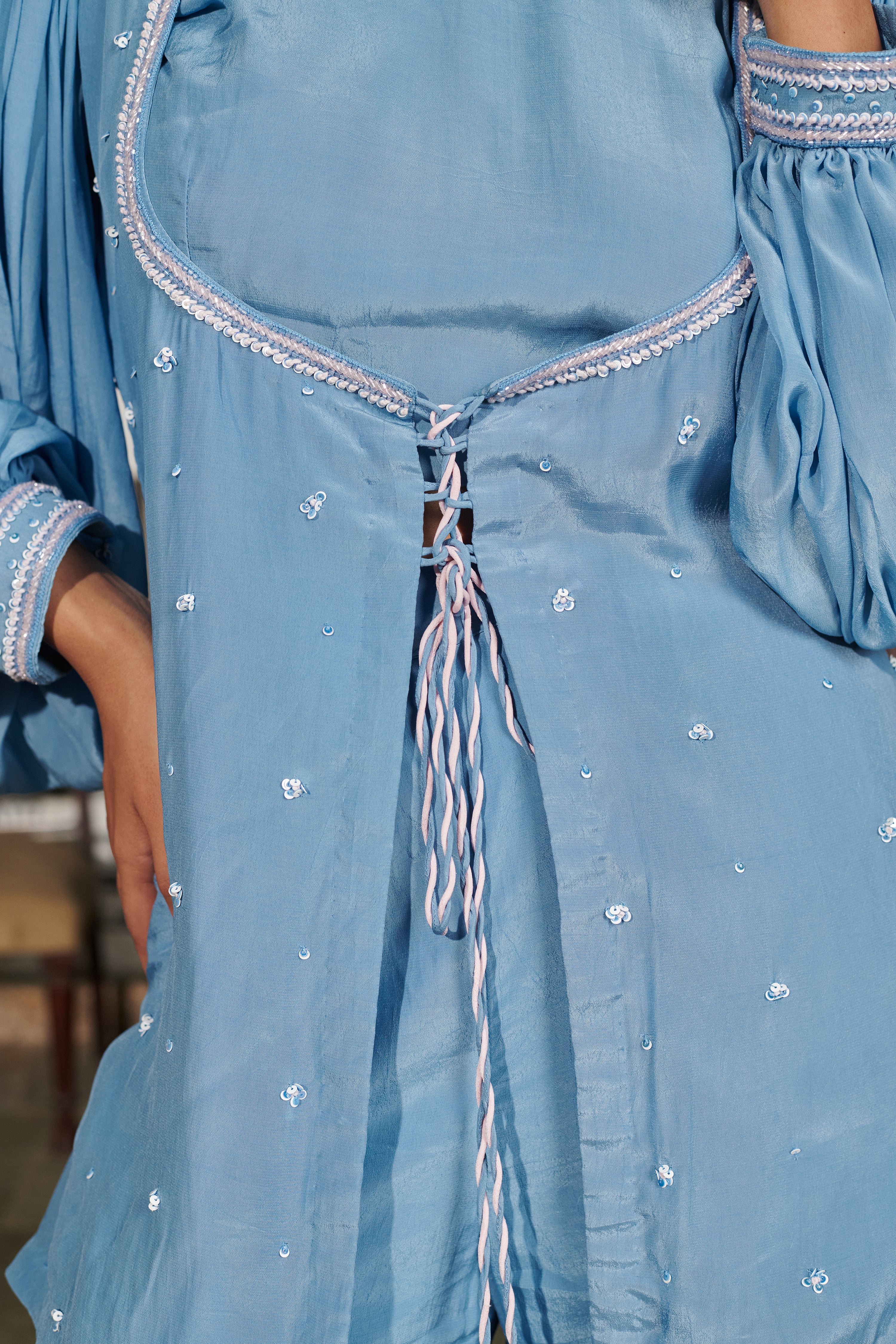 Vistāra (विस्तारा) - Sharara with Top and Kurti Set