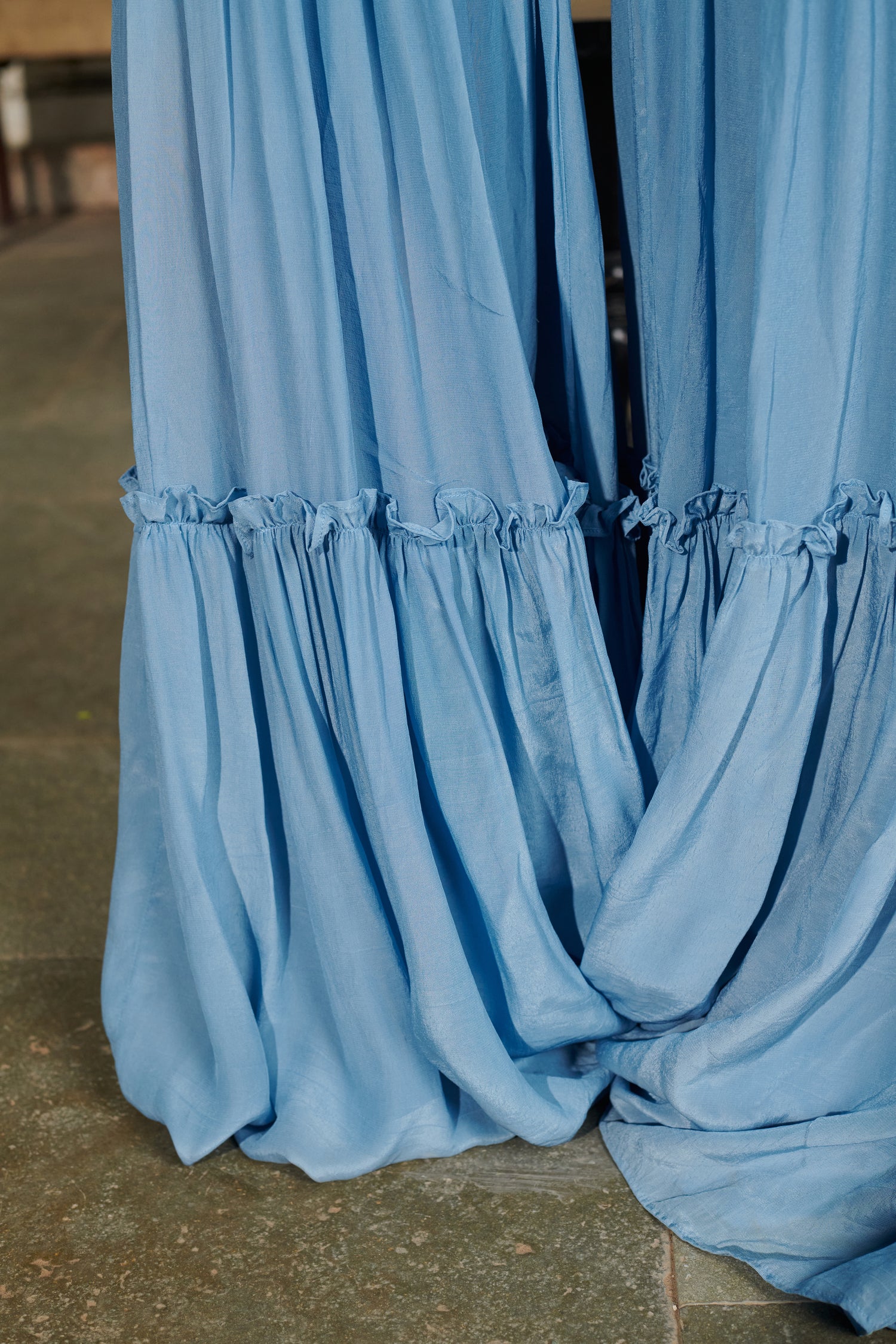 Vistāra (विस्तारा) - Sharara with Top and Kurti Set