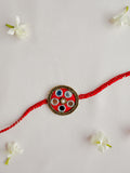 Mirror glow Handmade Rakhi