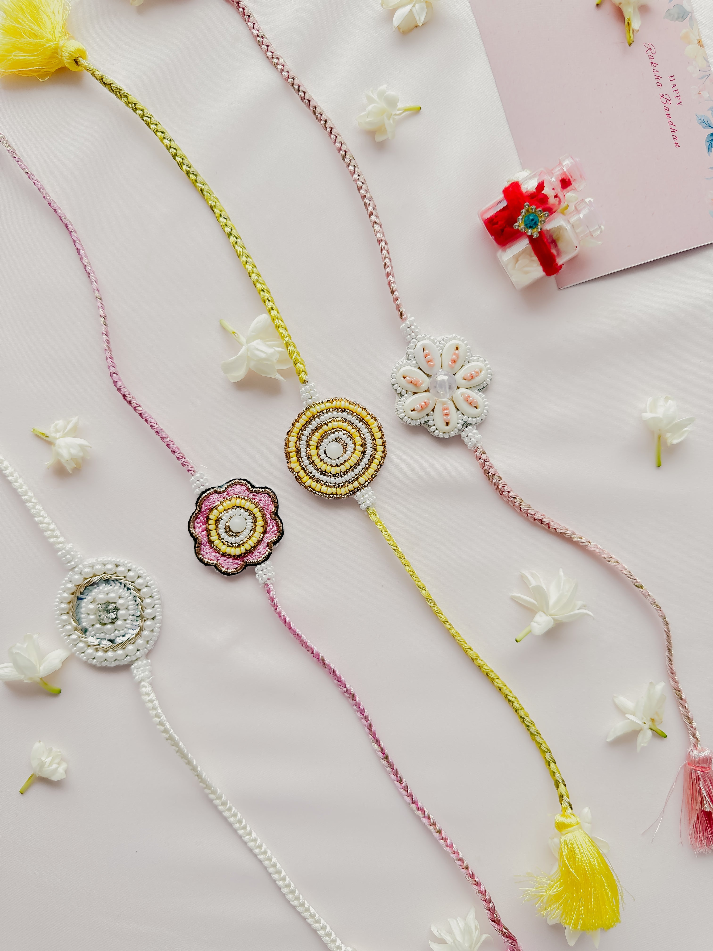 Set of 4- Brother Rakhi Set