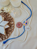 Set of 3 - Traditional Thread  Handmade Rakhis