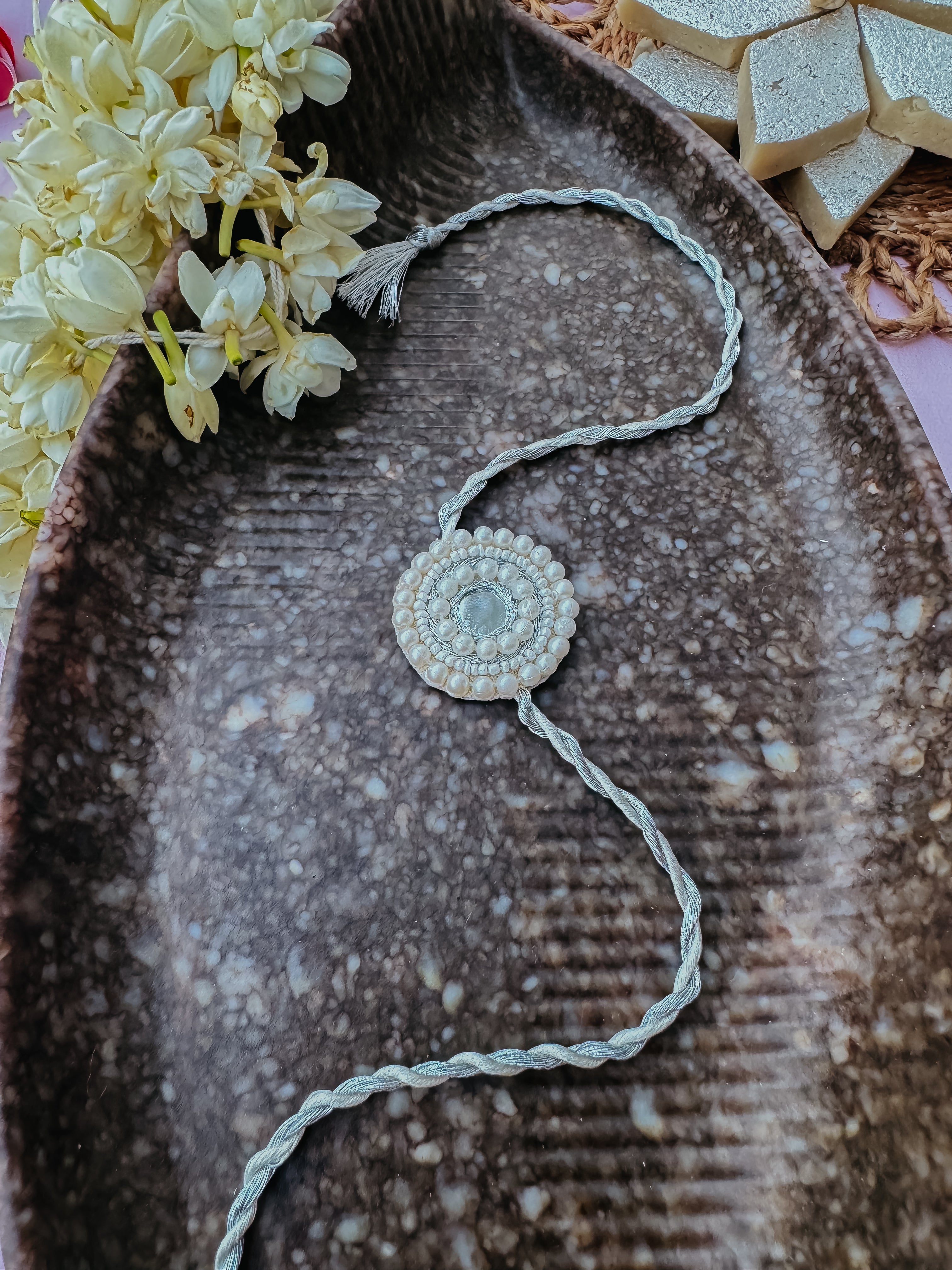 Shiny Handmade Rakhi