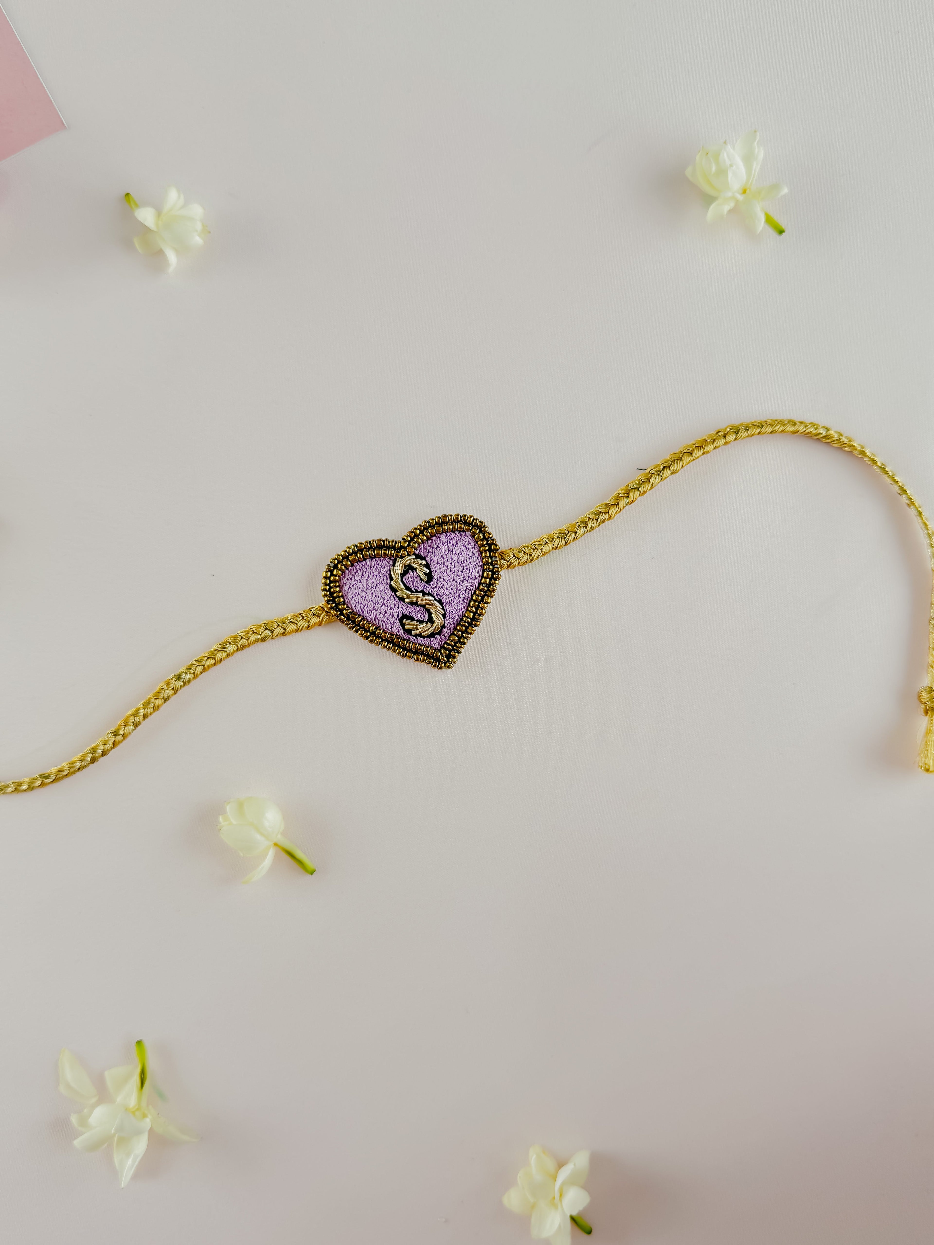 Customized Letter Handmade Rakhi