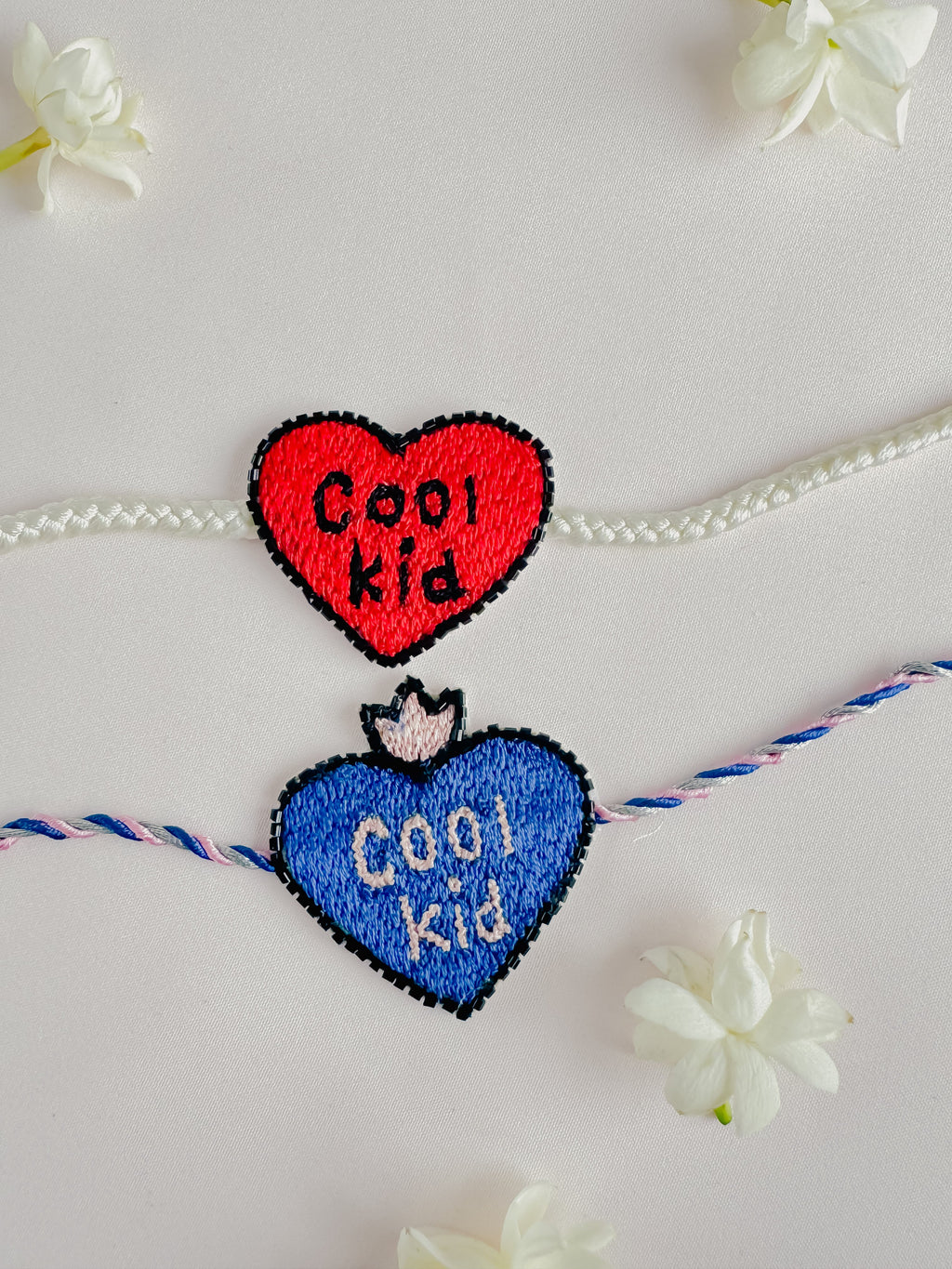 Set of 2- Cool kid & Crown Cool kid Handmade Rakhi