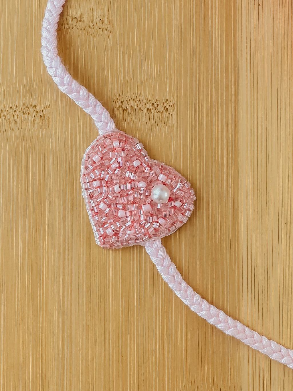 Pink Love Bond Handmade Rakhi