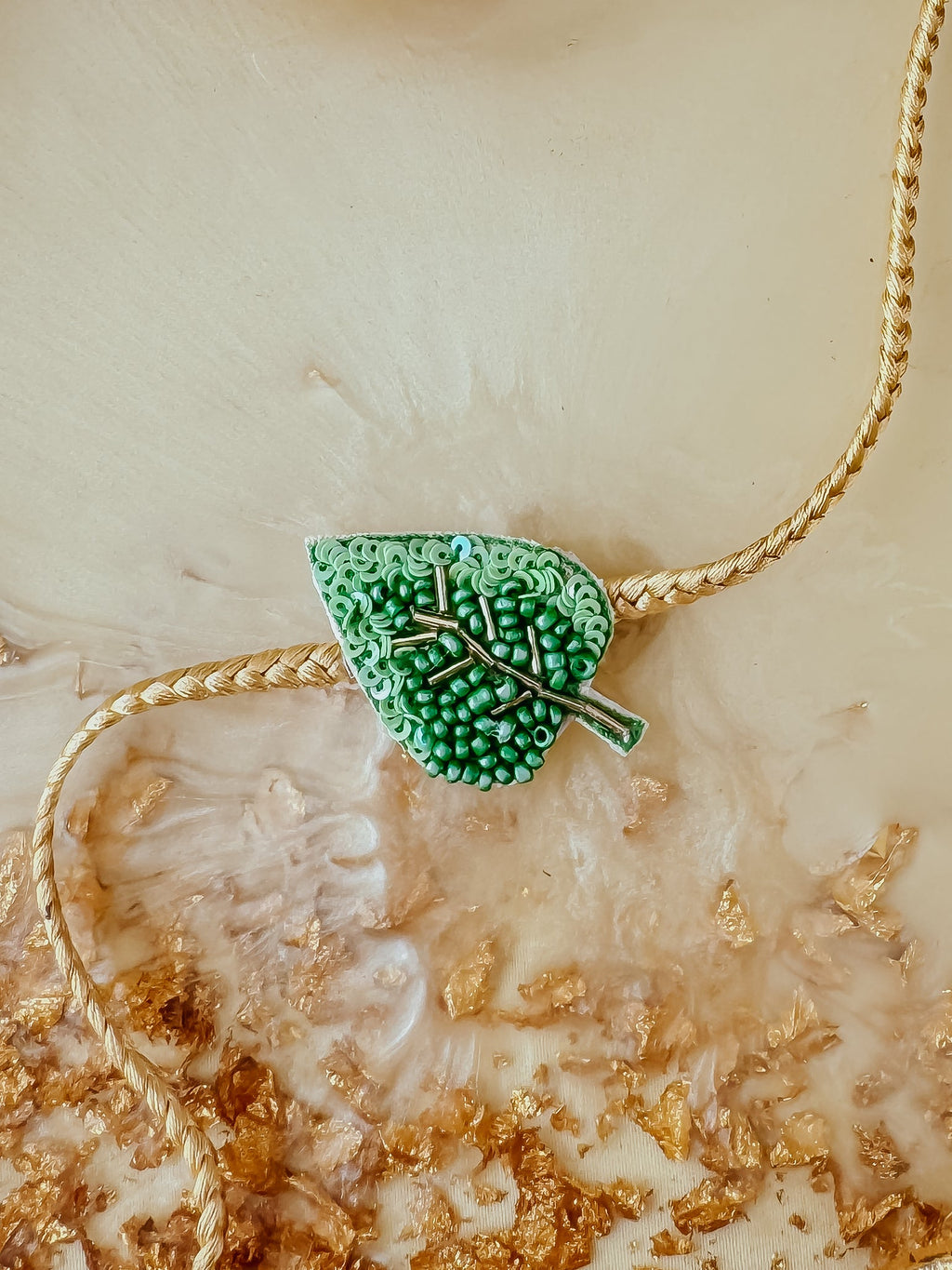 Leafy Charm Handmade Rakhi