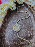 Shiny Golden Handmade Rakhi
