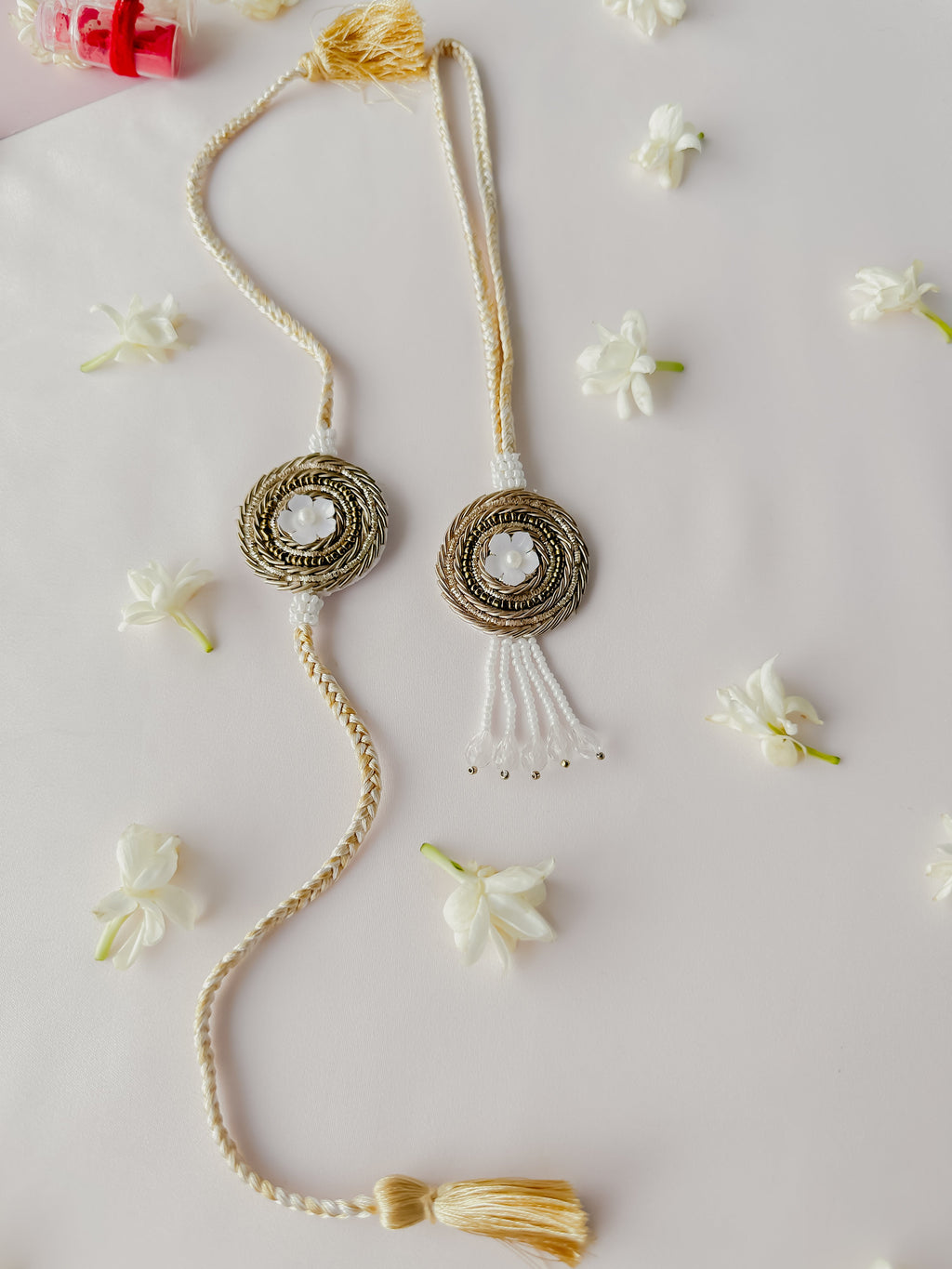 Floral Lumba Set Handmade Rakhi