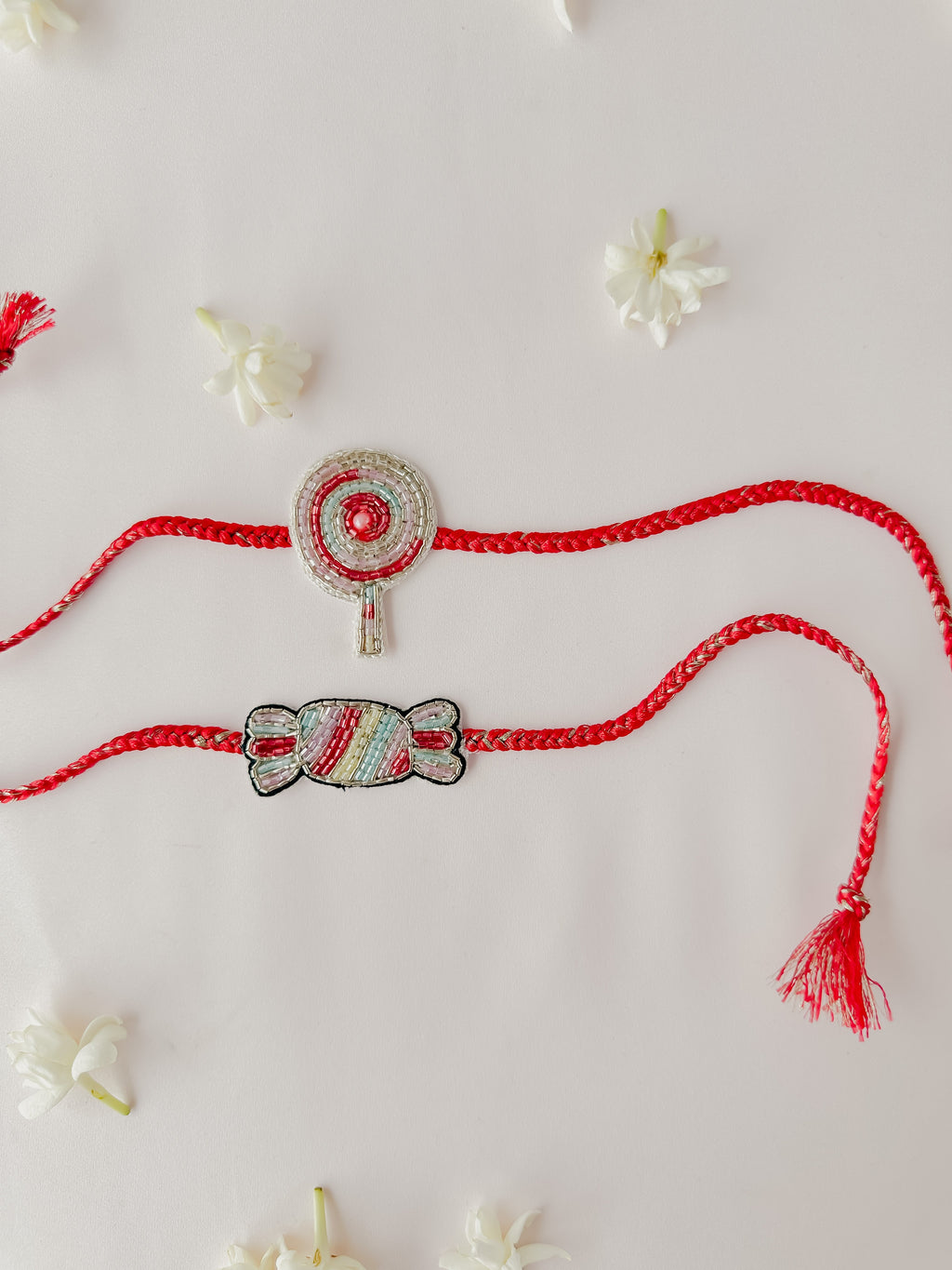 Set of 2- Candy & Toffee Handmade Rakhi