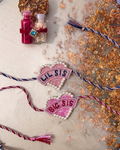 Set of 2 - Big Sis & Lil Sis Handmade Rakhi