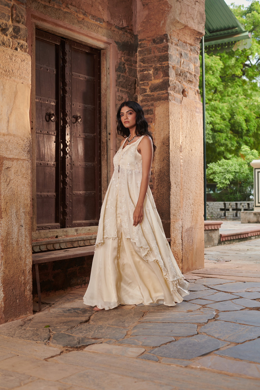 Tarunī (तारुणी) - Kurta Palazzo Set