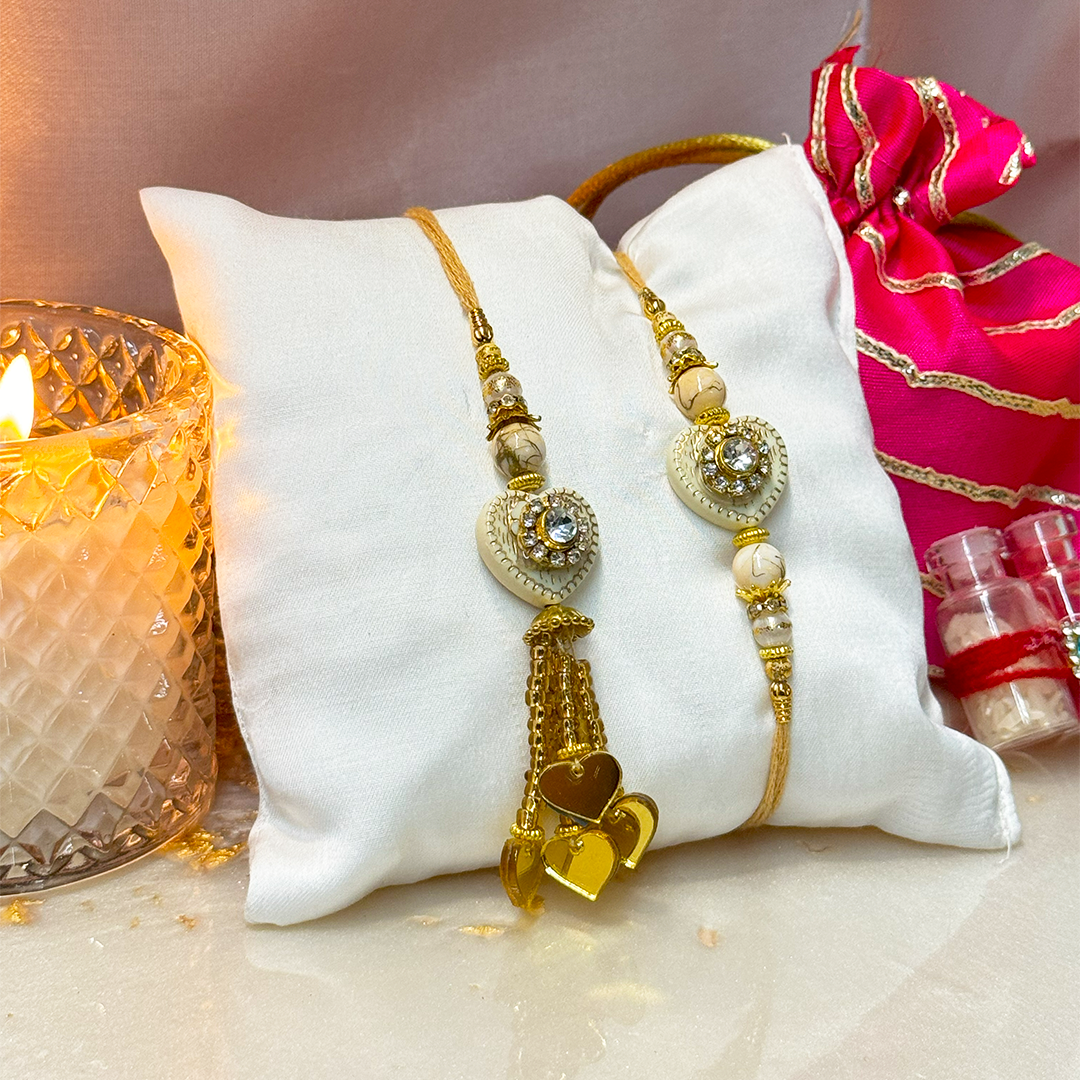 Preet Gold Glow Lumba Set