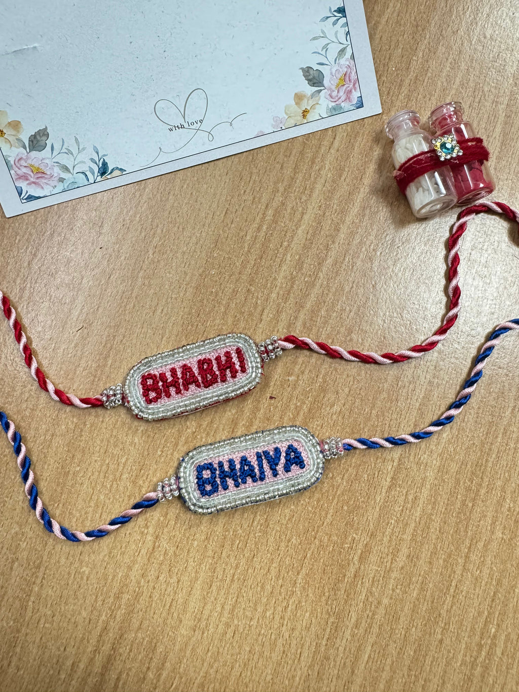 Bhaiya & Bhabhi Rakhi Set