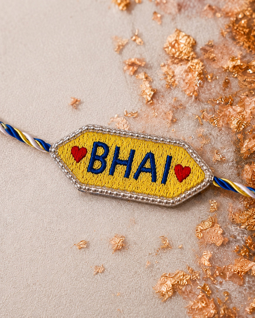 'BHAI' Handmade Rakhi
